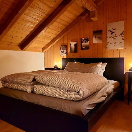 Forest View Apartment In Leissigen By Interlaken With No Kitchen מראה חיצוני תמונה