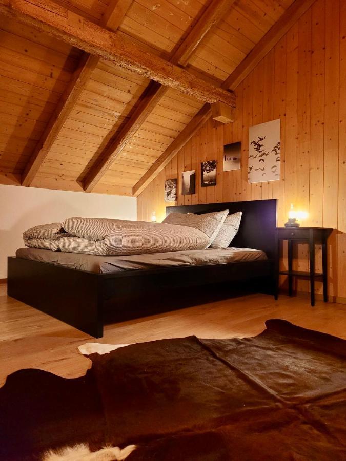 Forest View Apartment In Leissigen By Interlaken With No Kitchen מראה חיצוני תמונה